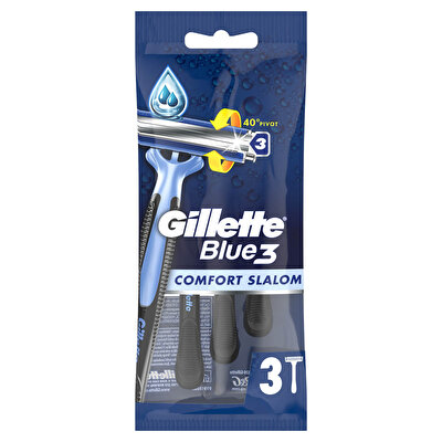 Gillette Gillette Blue3 Slalom Kullan At Tıraş Bıçağı 3'lü
