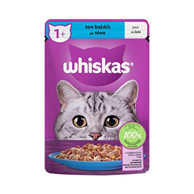 Whiskas Whiskas Yaş Kedi Maması Poşet Ton Balıklı 85 gr