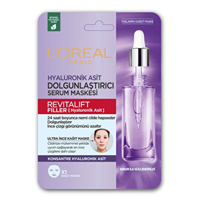 L’Oréal Paris L’Oréal Paris Revitalift Filler Dolgunlaştırıcı Yüz Maskesi 30 gr
