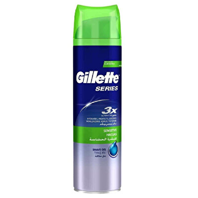 Gillette Gillette Tıraş Jeli Hassas 200 ml