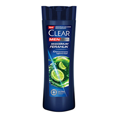 Clear Men Clear Men Şampuan Maksimum Ferahlık Yağlı Saç Derisi İçin Limon Özlü 350 ml