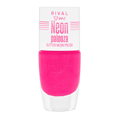Rival Loves Me Rival Loves Me Neon Palooza Oje Glitter Neon No.04 8 ml