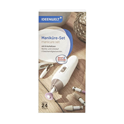 Ideenwelt Ideenwelt Best Basics Manikür ve Pedikür Seti Rose Gold 1 adet