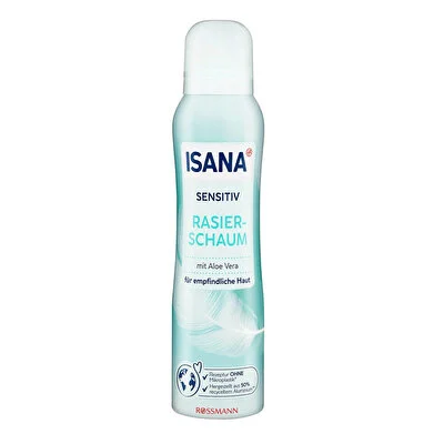 Isana Isana Tıraş Köpüğü Hassas Cilt, Aloe Vera İçerikli 150 ml