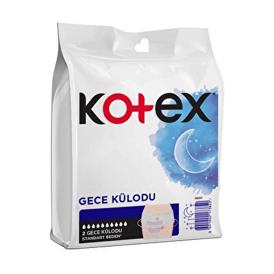 Kotex Kotex Regl Gece Külodu 2'li