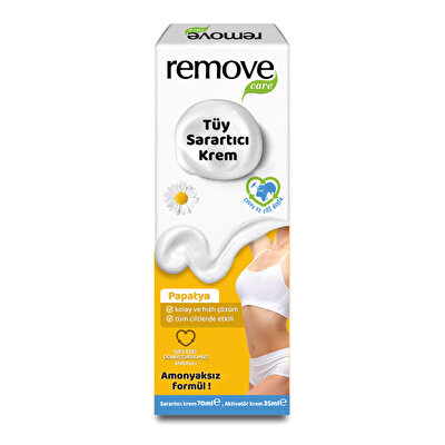 Remove Remove Care Tüy Sarartıcı Krem Amonyaksız 70+35 ml