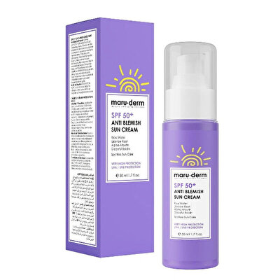 Maruderm Maruderm Güneş Kremi 50SPF+ Leke Karşıtı 50 ml