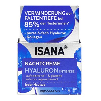 Isana Isana Hyaluron Intense Gece Kremi 50 ml