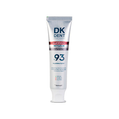 DK DENT DK DENT Diş Macunu %93 Maksimum Beyazlık 75 ml