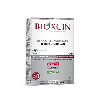 Bioxcin Bioxcin Saç Dökülmesine Karşı Bitkisel Şampuan Yağlı Saçlar 300 ml