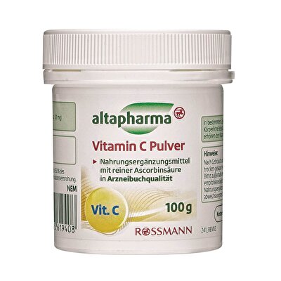 Altapharma Altapharma Vitamin C Tozu İçeren Takviye Gıda 100 gr