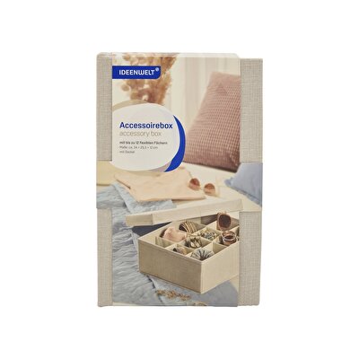 Ideenwelt Ideenwelt Takı Saklama Kutusu Esnek Bölmeli 34x25x12