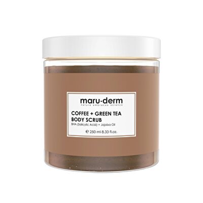 Maruderm Maruderm Vücut Scrub Kahve ve Yeşil Çay 250 ml