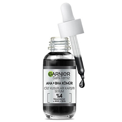Garnier Garnier AHA BHA Kömür Cilt Kusurları Karşıtı Serum 30 ml