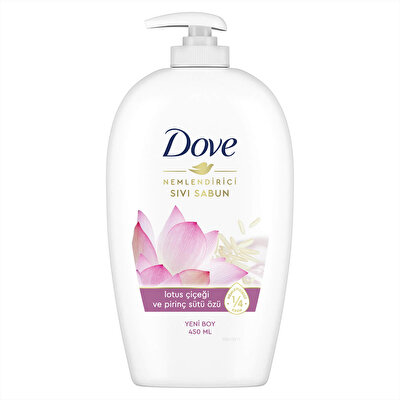 Dove Dove Sıvı Sabun Lotus Çiçeği Pirinç Sütü Özlü 450 ml