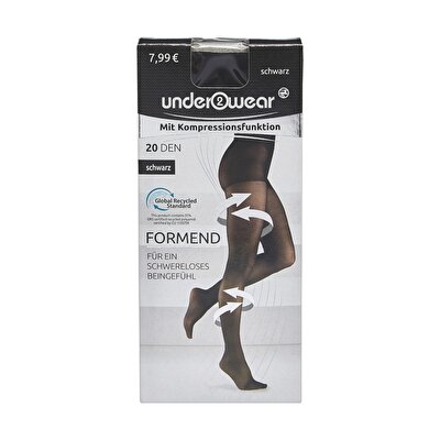 Underwear Underwear Külotlu Çorap Toparlayıcı 20 Den Siyah M Beden
