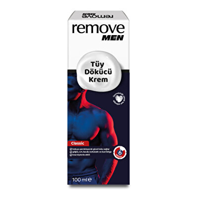 Remove Remove Men Tüy Dökücü Krem Klasik 100 ml
