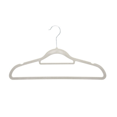 Ideenwelt Ideenwelt Giysi Askısı Dolgulu 8'li Gri