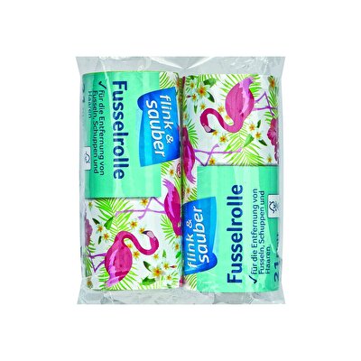 Flink & Sauber Flink & Sauber Tüy Toplama Rulosu Yedek, 2x21 Yaprak 2'li