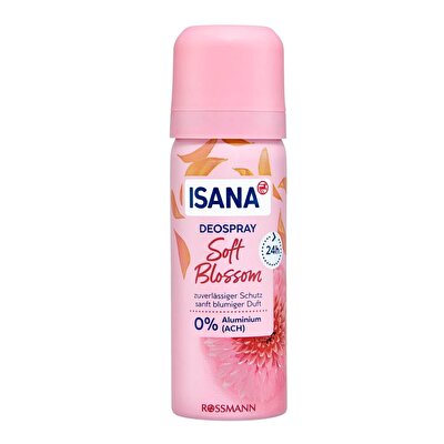 Isana Isana Deodorant Sprey Soft Blossom 24H Seyahat Boy 50ml