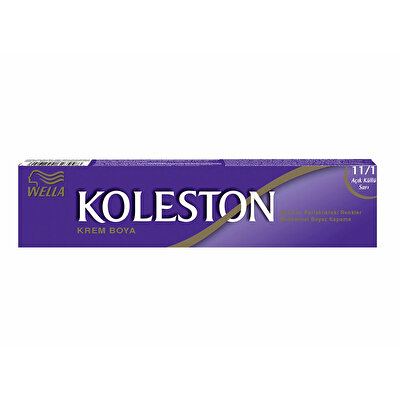 Koleston Koleston Tüp Saç Boyası Açık Küllü Sarı 11/1 1 adet