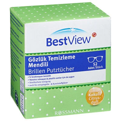 Best View Best View Gözlük Temizleme Mendili 52 adet