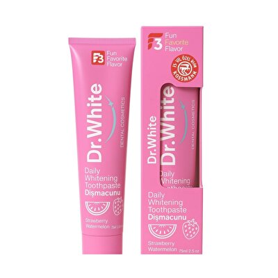 Dr. White Dr. White Diş Macunu Daily Whitening Strawberry Watermelon 75 ml
