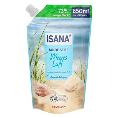 Isana Isana Sıvı Sabun Yedek Hafif Deniz Esintisi 850 ml