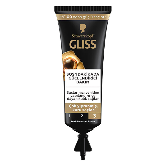 Gliss Anında Güçlendirici Sos Bakım Maskesi 15 ml