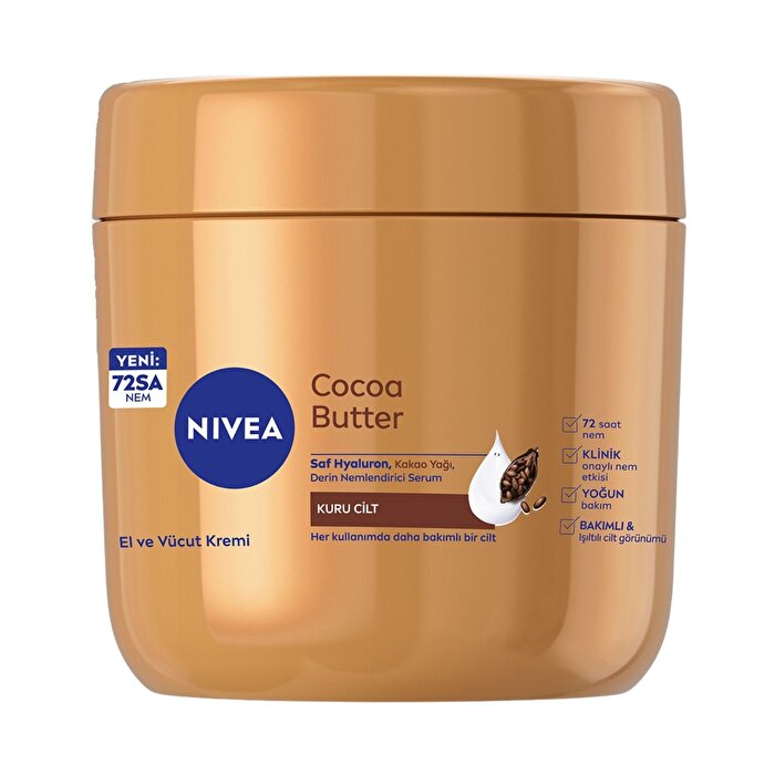 Nivea El ve Vücut Kremi Cocoa Butter 400 ml