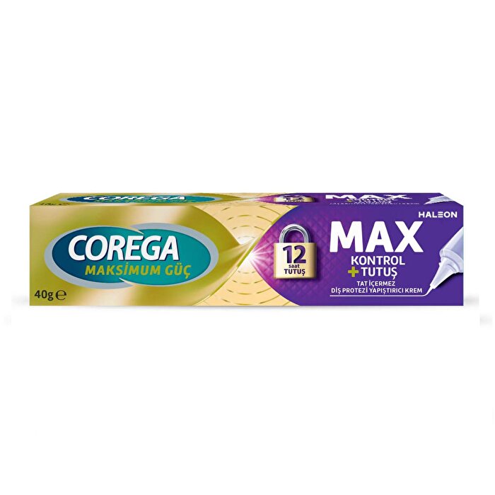 Corega Diş Protezi Yapıştırıcı Krem Max Kontrol 40 gr