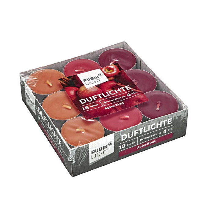 Rubin Licht Kokulu Mum Elma & Tarçın 18'li