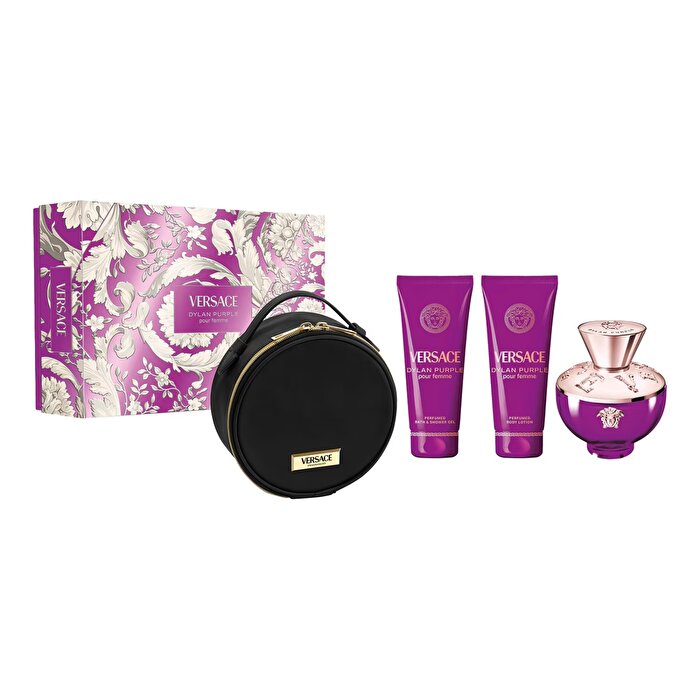 Versace Dylan Purple Kadın EDP 100 ml + Vücut Losyonu 100 ml + Duş Jeli 100 ml