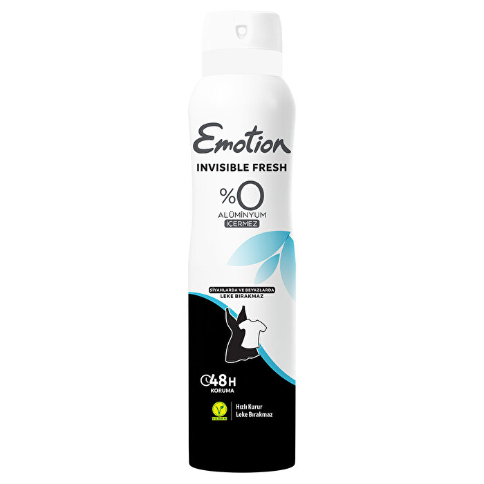 Emotion Deodorant Black & White Clean 150 ml