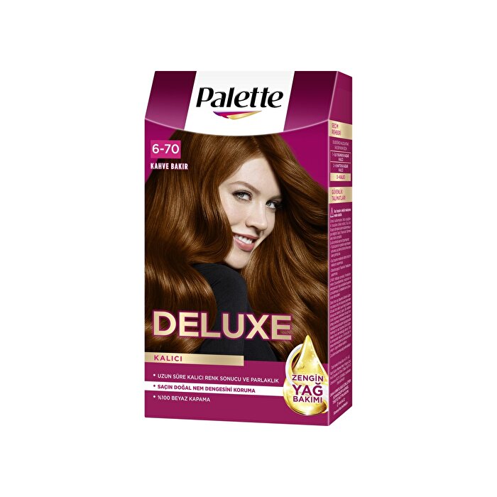 Palette Deluxe Saç Boyası 6-7 Bakır Kahve 50 ml