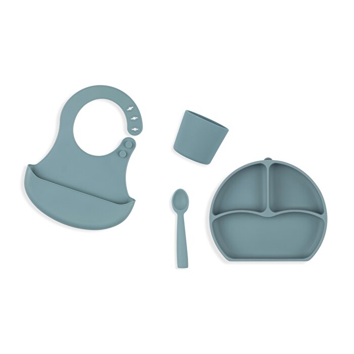 Babyjem Silikon Beslenme Seti Mint