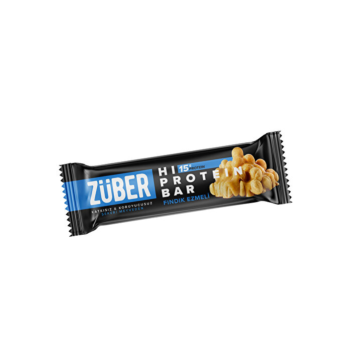 Zuber Fındıklı Hi-Protein Bar 45 g