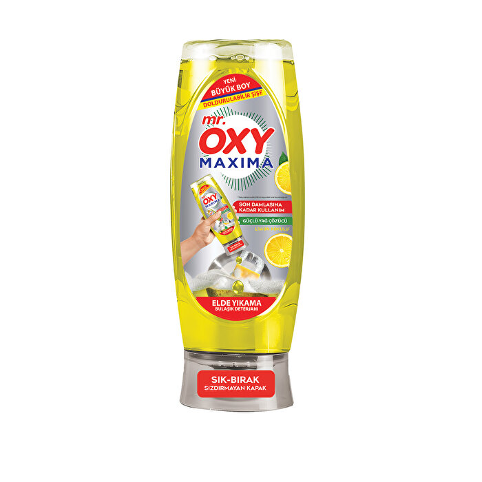 Mr Oxy Limonlu Bulaşık Detarjanı 650 ml