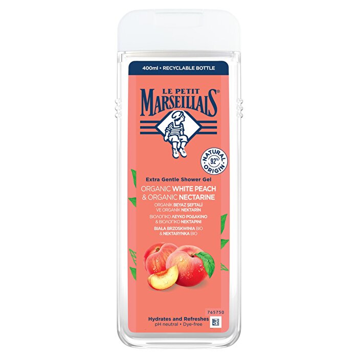 Le Petit Marseillais Duş Jeli Beyaz Şeftali ve Nektarin 400 ml