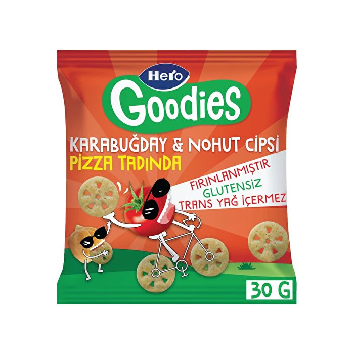 Hero Baby Goodies Pizzalı Cips 30 gr