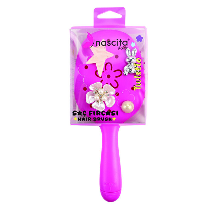 Nascita Saç Fırçası Twistlo Pembe