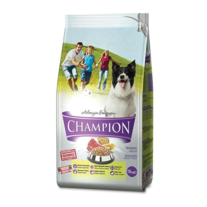 Champion Köpek Maması Yetişkin Dana Etli 15 Kg