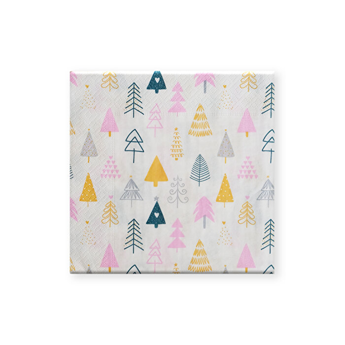 Alouette Yılbaşı Peçete Ağaçlar 20'li