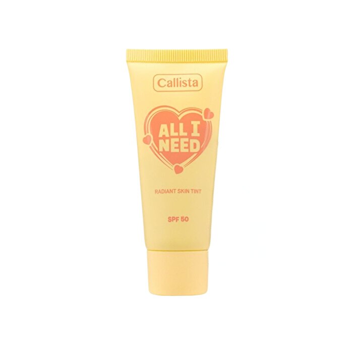 Callista Aydınlatıcı Krem All I Need Radiant Skin Tint SPF 50 Işıltılı