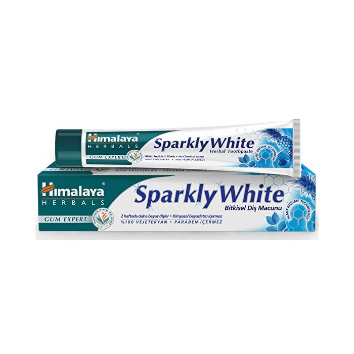 Himalaya Diş Macunu Bitkisel Sparkly White 75 ml
