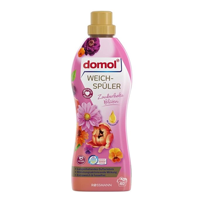 Domol Yumuşatıcı Büyüleyici Çiçekler 40 Yıkama 1000 ml