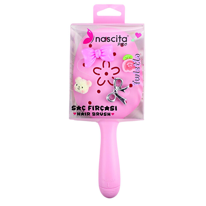 Nascita Saç Fırçası Twistlo Açık Pembe