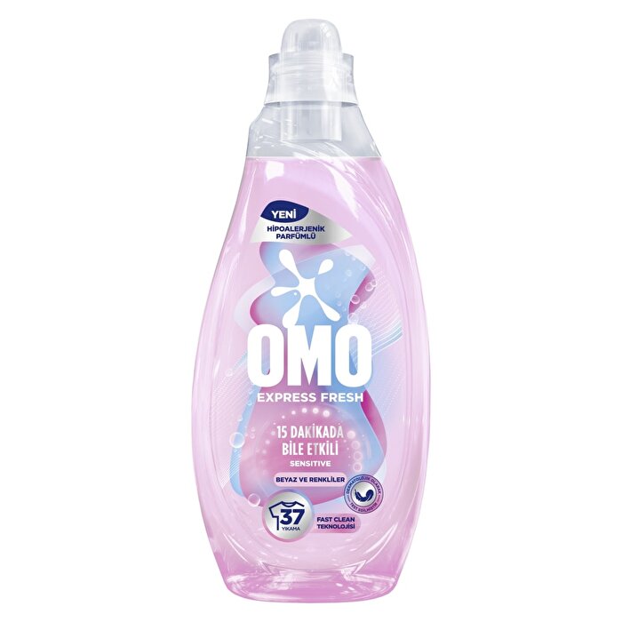 Omo Express Fresh Sıvı Deterjan Sensitive 1480 ml