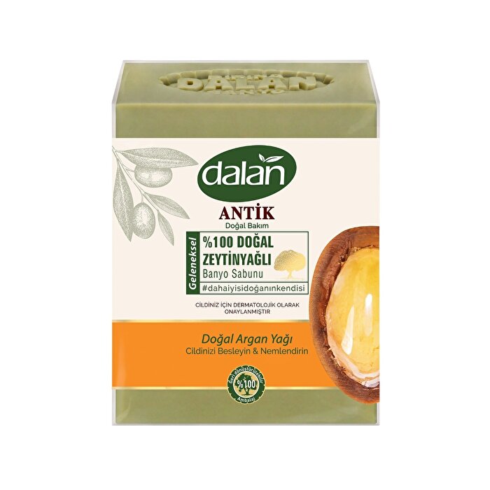 Dalan Katı Sabun Antik Zeytinyağlı Argan 4x150 gr