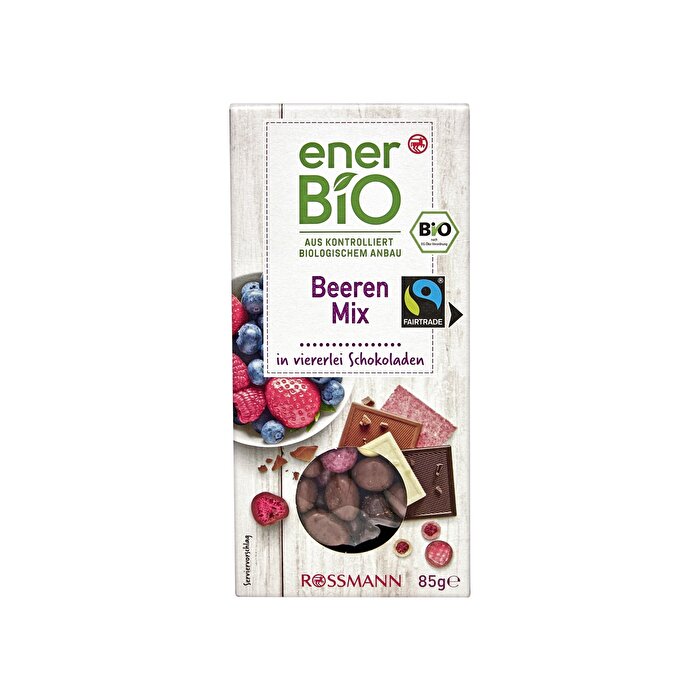 Enerbio Organik Çikolata Karışık Berry 85 g